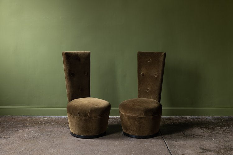 Pair of James Mont Chairs