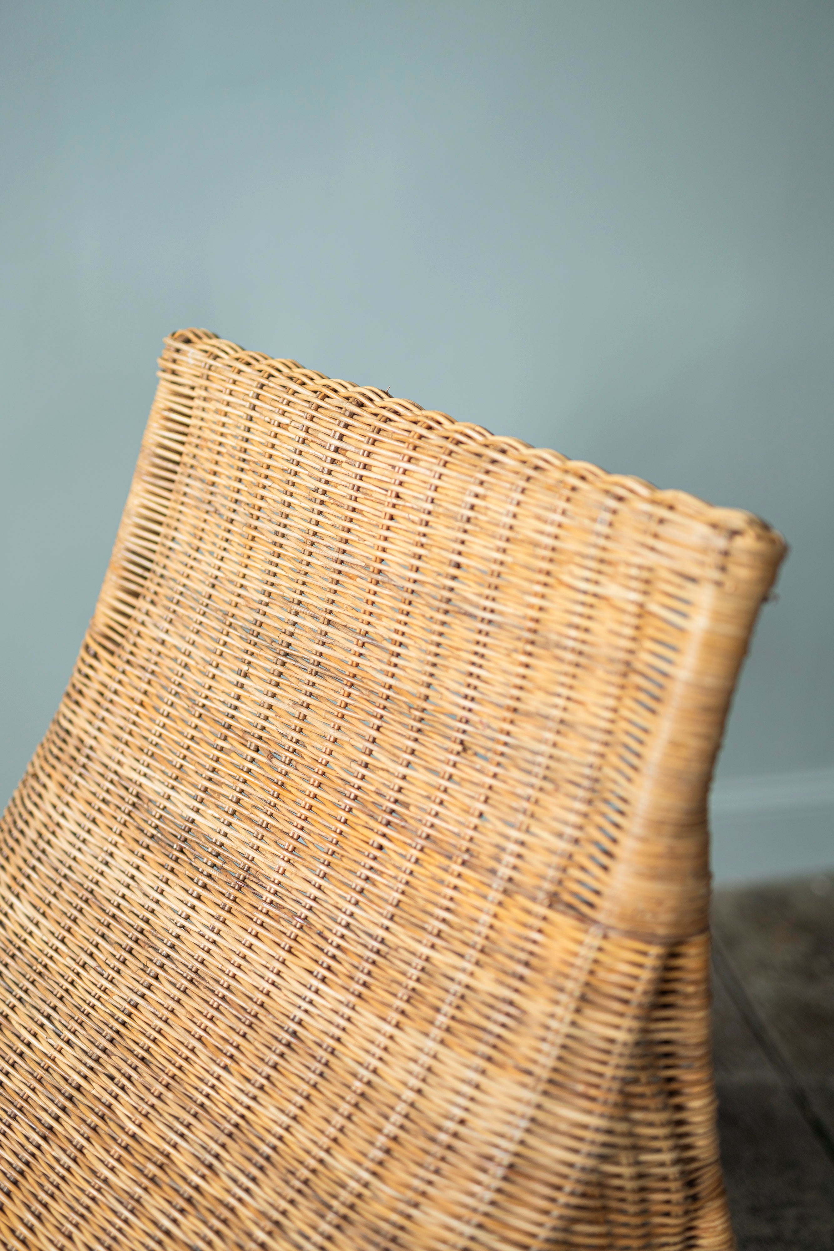 Vintage Wicker IKEA Chaise