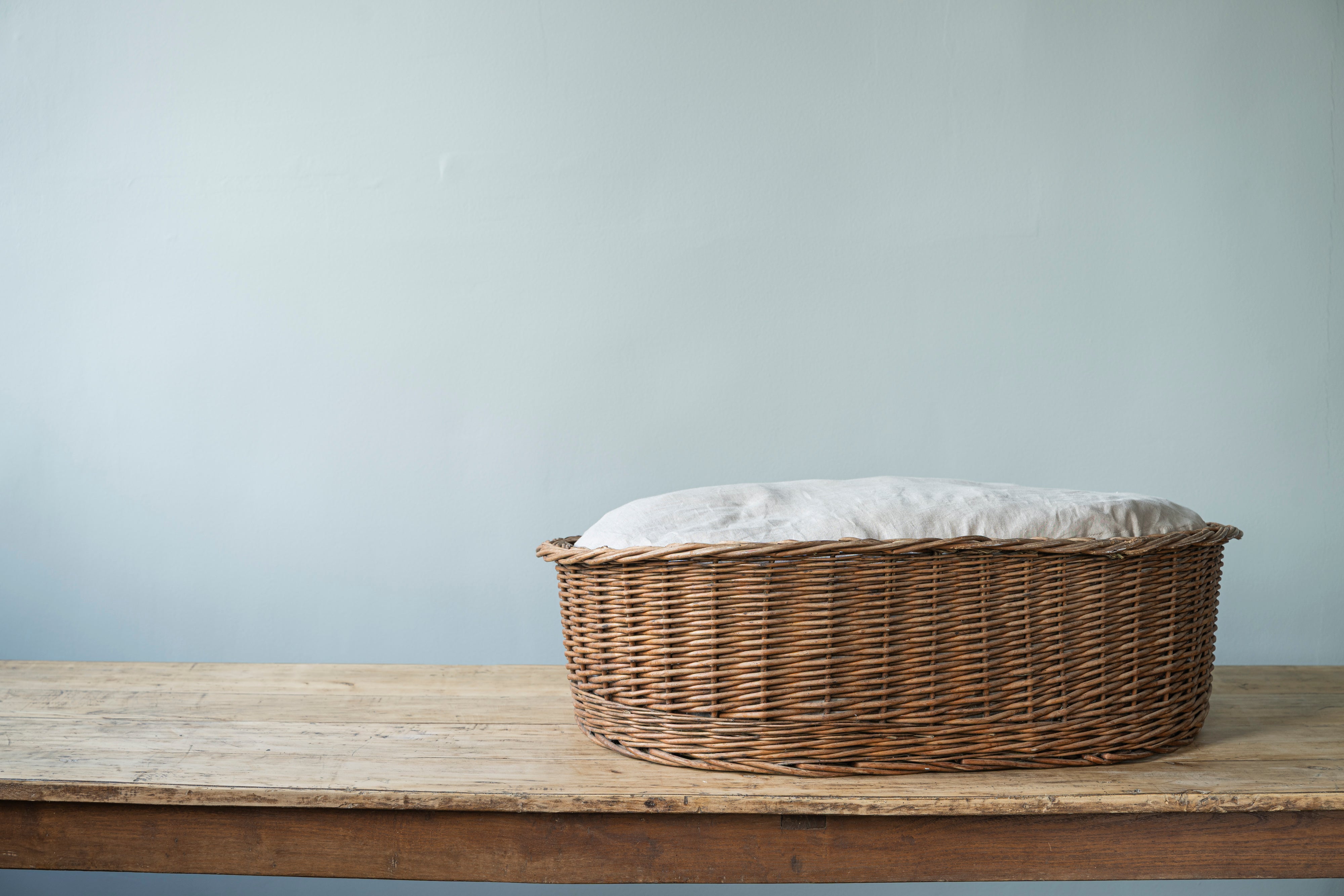 Wicker Dog Bed