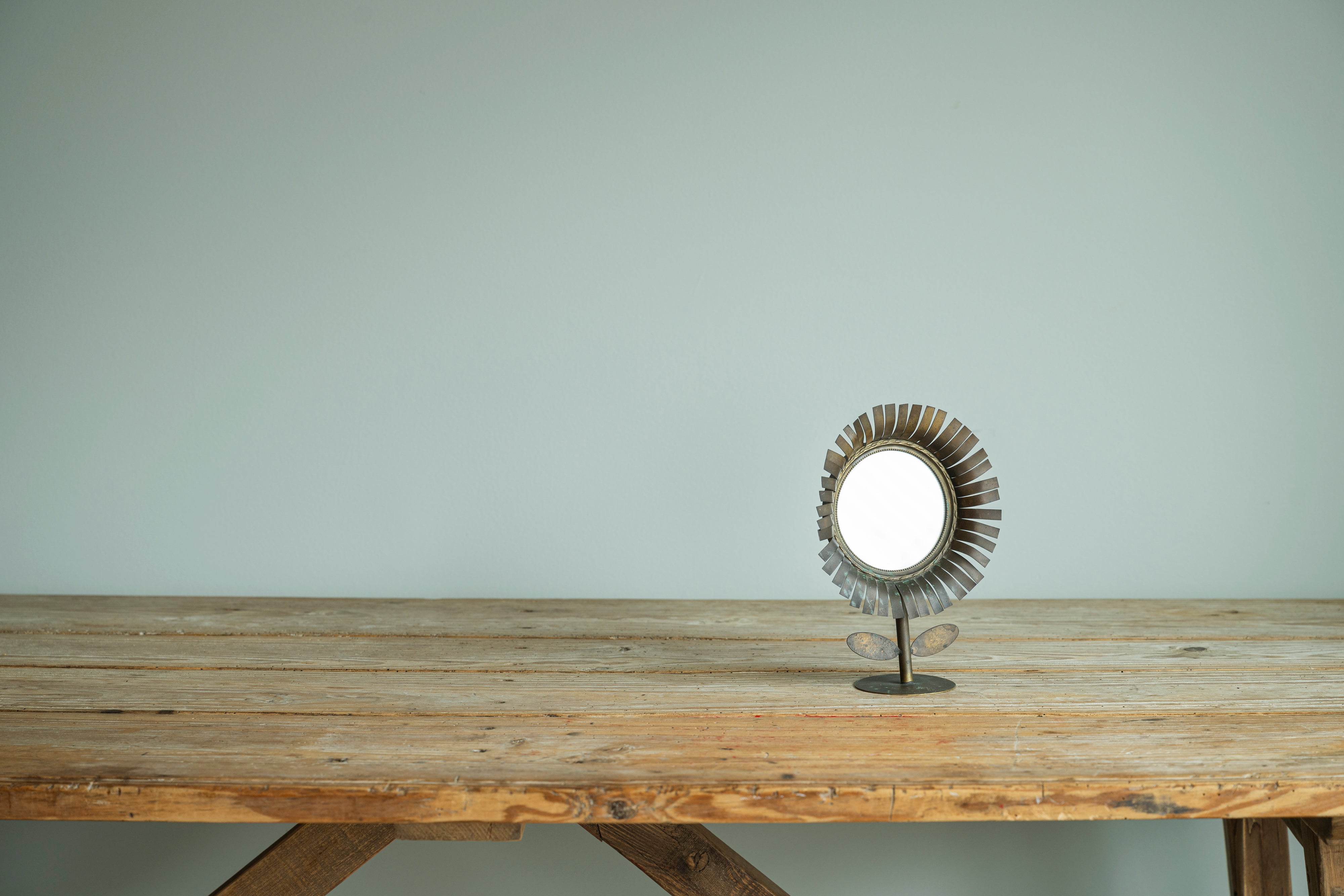 Small Flower Mirror