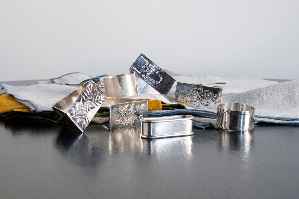 Sheffield Silver Napkin Rings