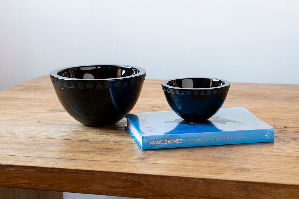 Ward Bennett for Sasaki Black Bowls