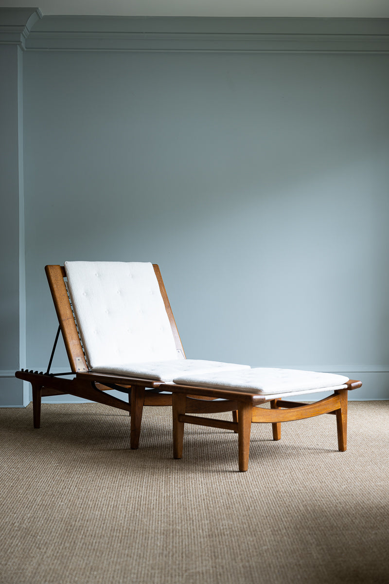 Hans Wegner Chair and Ottoman