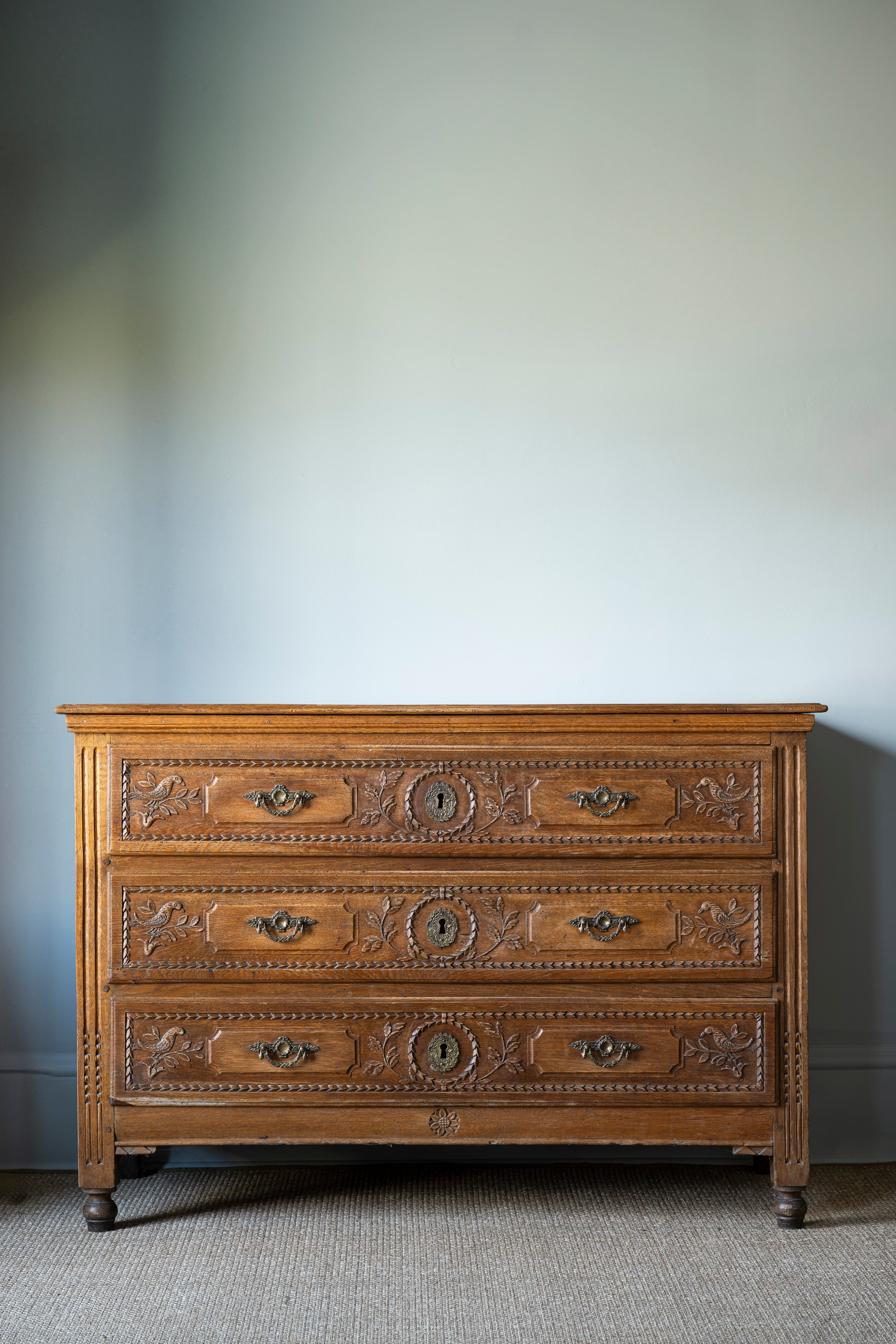 Belgian Carved Chest