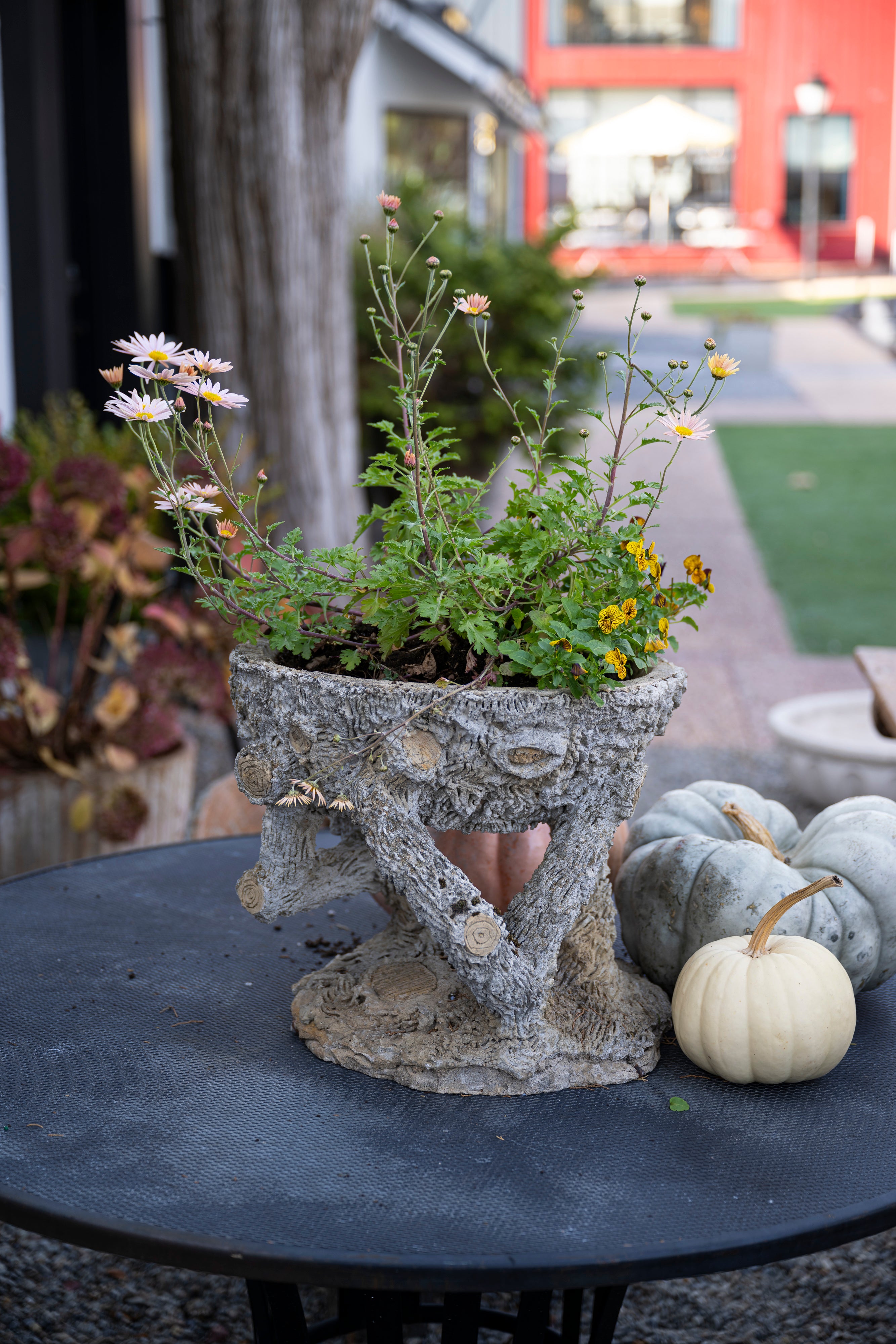 Faux Bois Planter