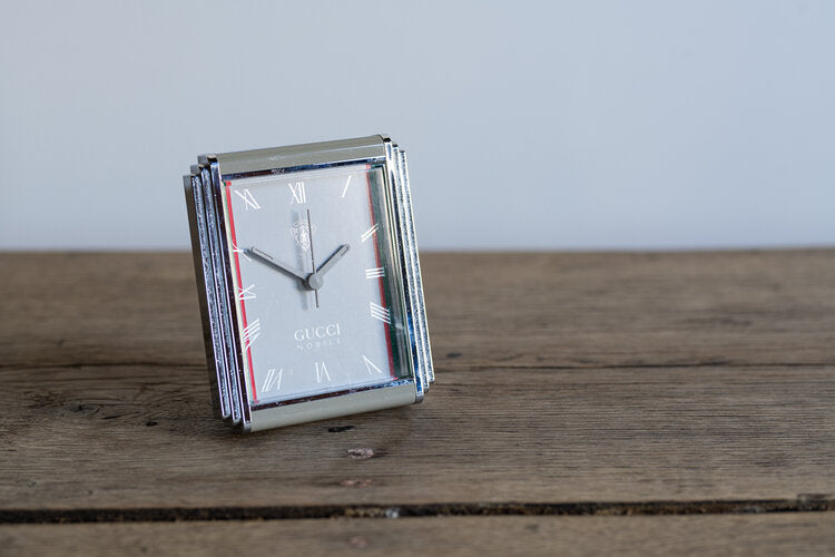Gucci Clock Vintage Lucite
